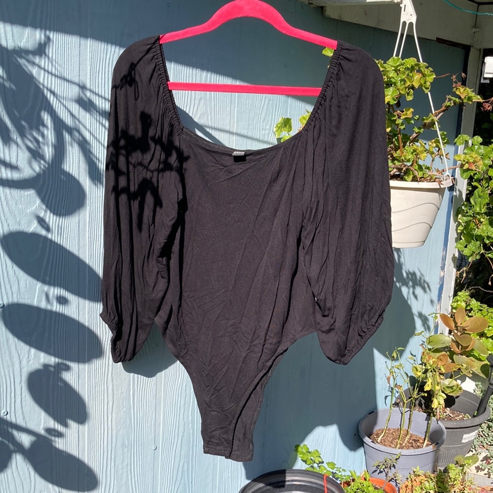 Brand new Volcom body shirt, longs sleeve, and glove balloon sleeve